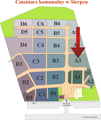 Brak mapy sektorowej