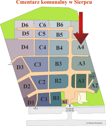 Brak mapy sektorowej