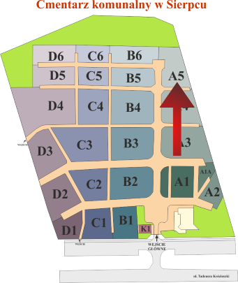 Brak mapy sektorowej