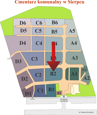 Brak mapy sektorowej