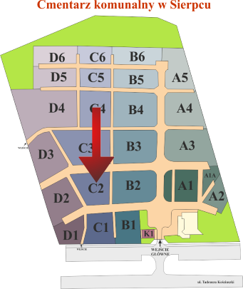 Brak mapy sektorowej