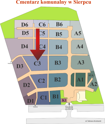 Brak mapy sektorowej