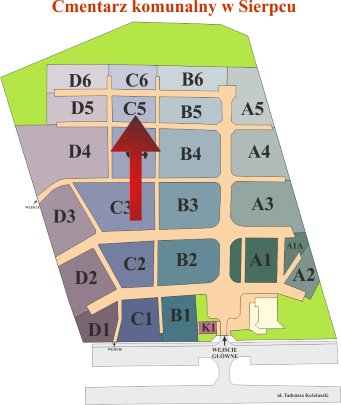 Brak mapy sektorowej