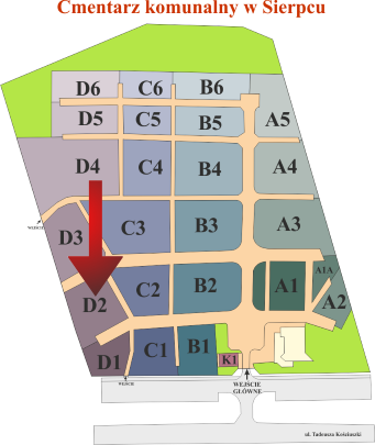 Brak mapy sektorowej