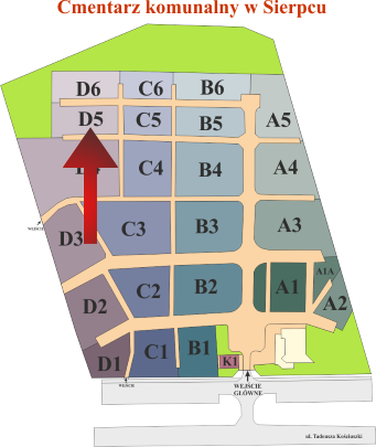 Brak mapy sektorowej