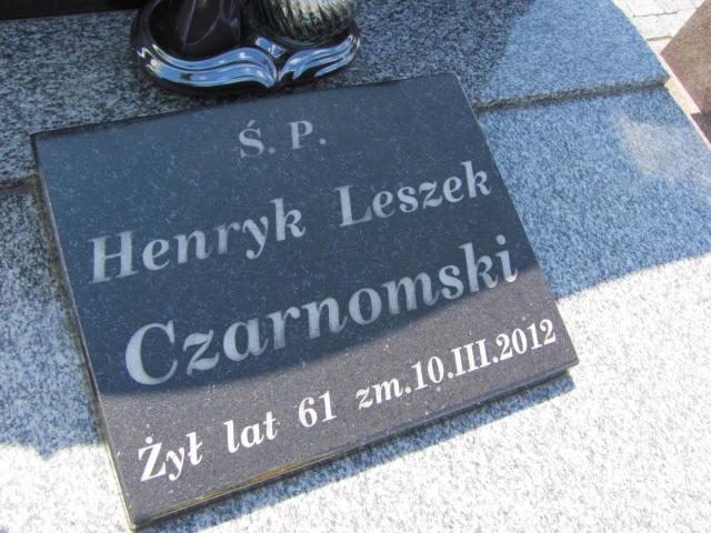 Henryk Czarnomski 1919 Sierpc kom. - Grobonet - Wyszukiwarka osób pochowanych