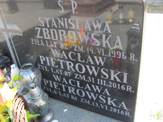 Stanisława Zborowska 1914 Sierpc kom. - Grobonet - Wyszukiwarka osób pochowanych