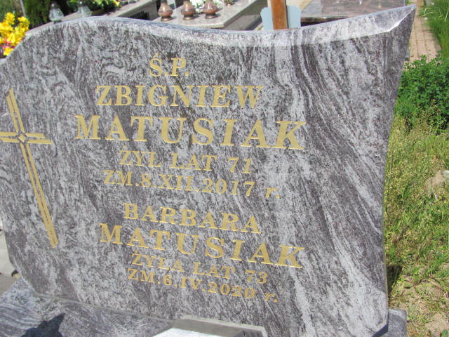 Zbigniew Matusiak 1946 Sierpc kom. - Grobonet - Wyszukiwarka osób pochowanych