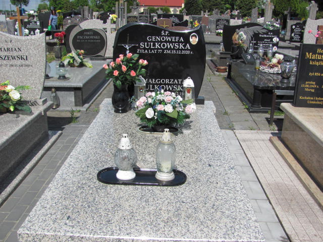 Grób Stanisław Sulkowski