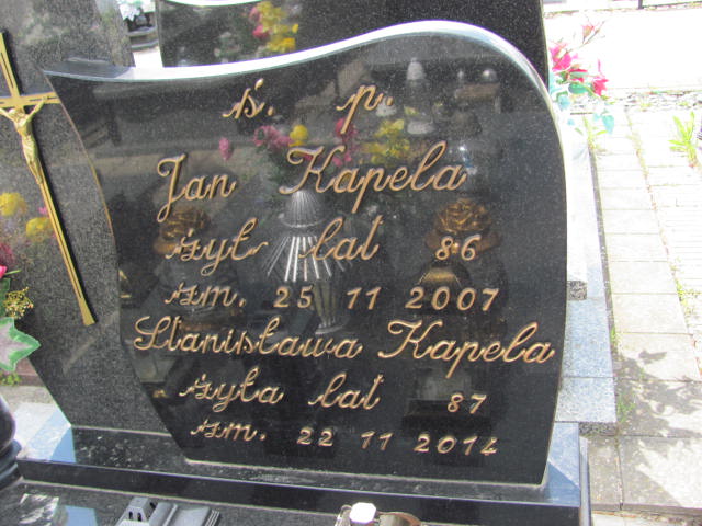 Stanisława Kapela 1927 Sierpc kom. - Grobonet - Wyszukiwarka osób pochowanych