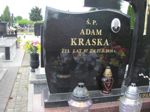 Adam Kraska 1929 Sierpc kom. - Grobonet - Wyszukiwarka osób pochowanych