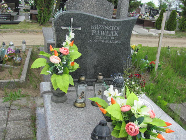 Krzysztof Pawlak 1987 Sierpc kom. - Grobonet - Wyszukiwarka osób pochowanych