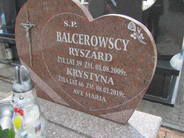 Ryszard Balcerowski 1950 Sierpc kom. - Grobonet - Wyszukiwarka osób pochowanych