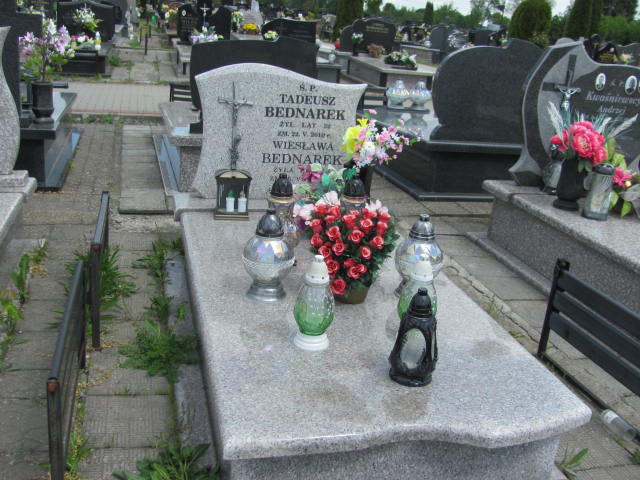 Grób Tadeusz Bednarek