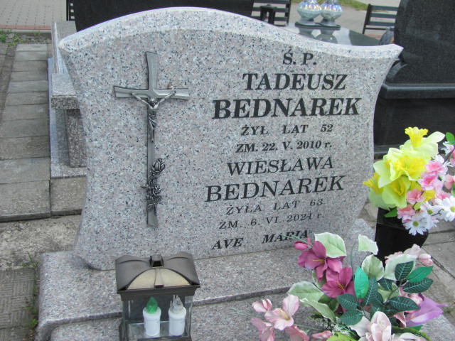 Tadeusz Bednarek 1958 Sierpc kom. - Grobonet - Wyszukiwarka osób pochowanych