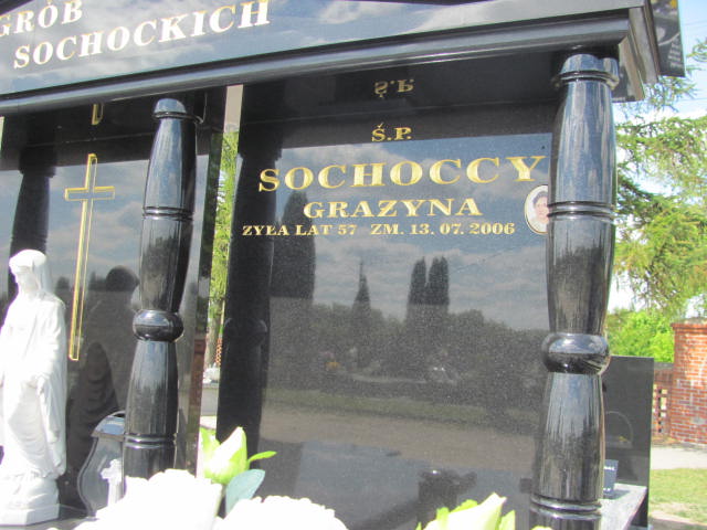 Grażyna Sochocka 1949 Sierpc kom. - Grobonet - Wyszukiwarka osób pochowanych