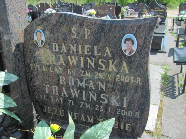 Daniela Trawińska 1939 Sierpc kom. - Grobonet - Wyszukiwarka osób pochowanych