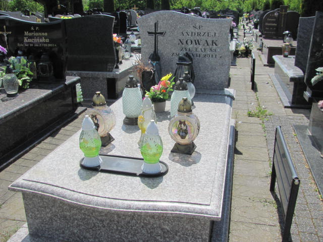 Grób Andrzej Adam Nowak