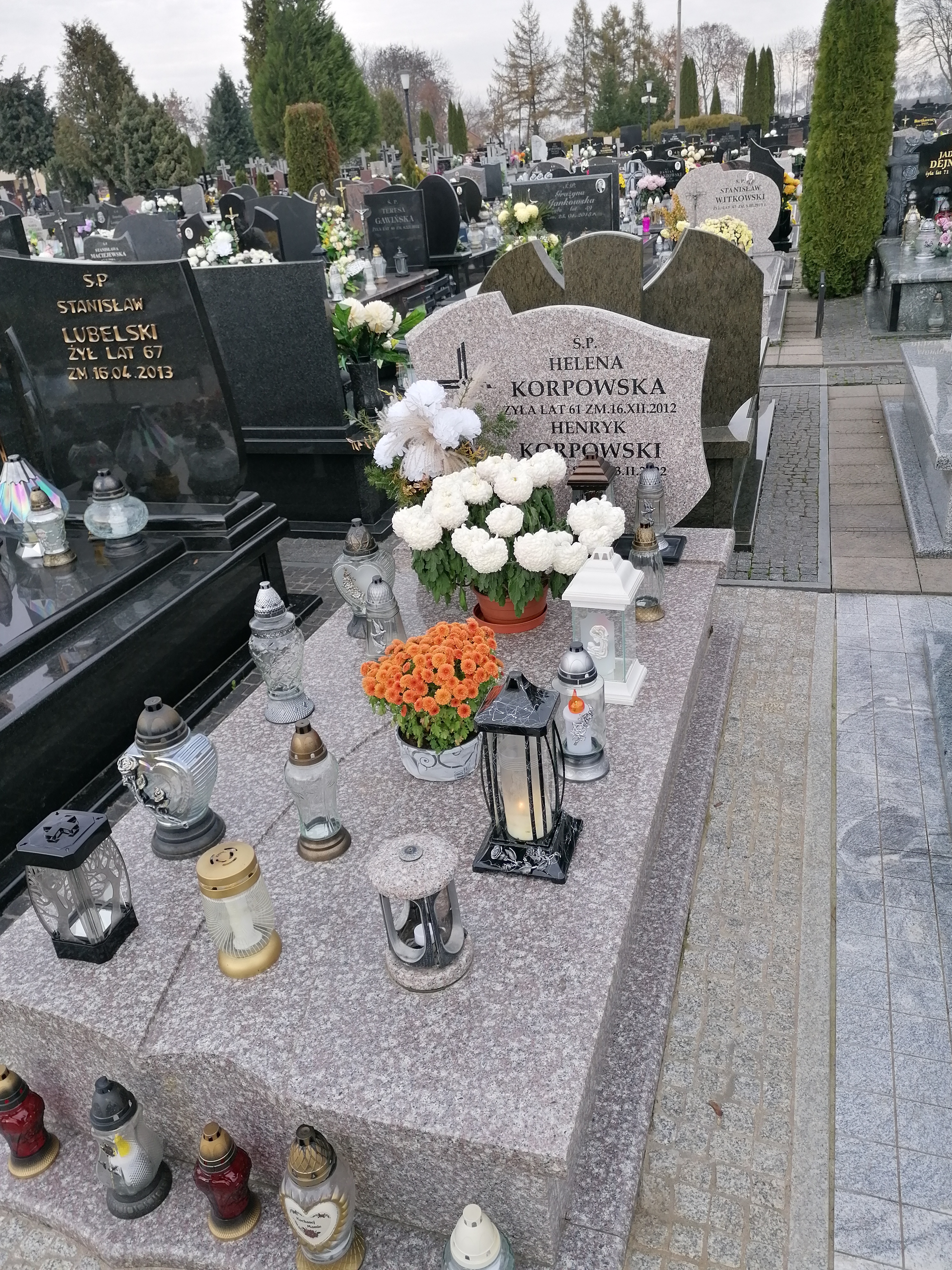 Grób Helena Maria Korpowska
