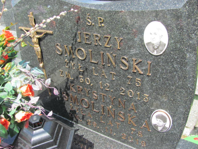 Krystyna Smolińska  1941 Sierpc kom. - Grobonet - Wyszukiwarka osób pochowanych