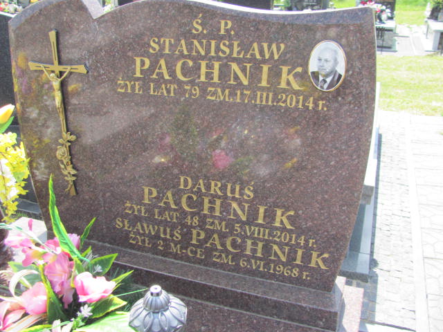 Sławomir Pachnik 1968 Sierpc kom. - Grobonet - Wyszukiwarka osób pochowanych